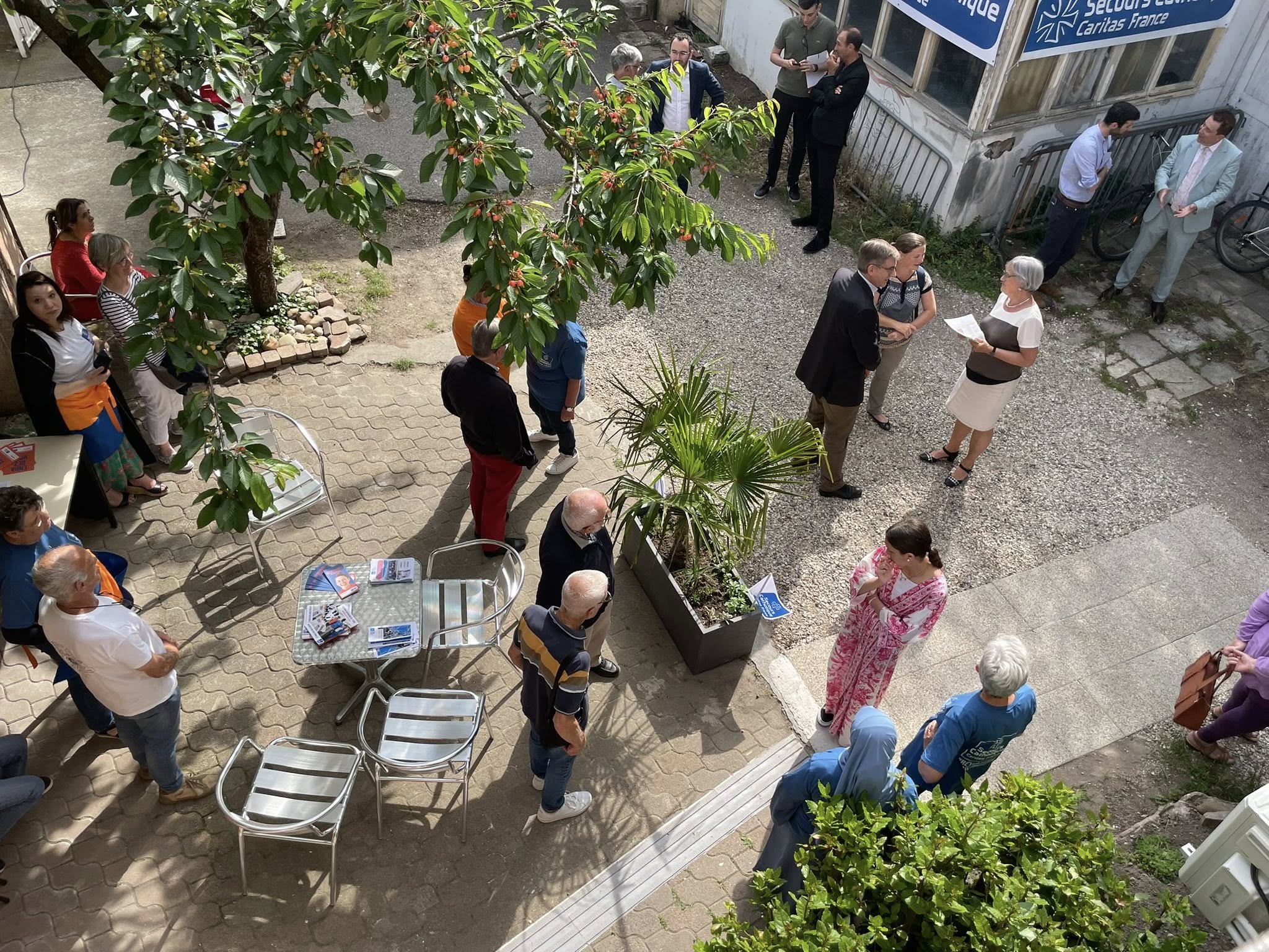 Inauguration Secours Catholique @Ville de Vienne 04