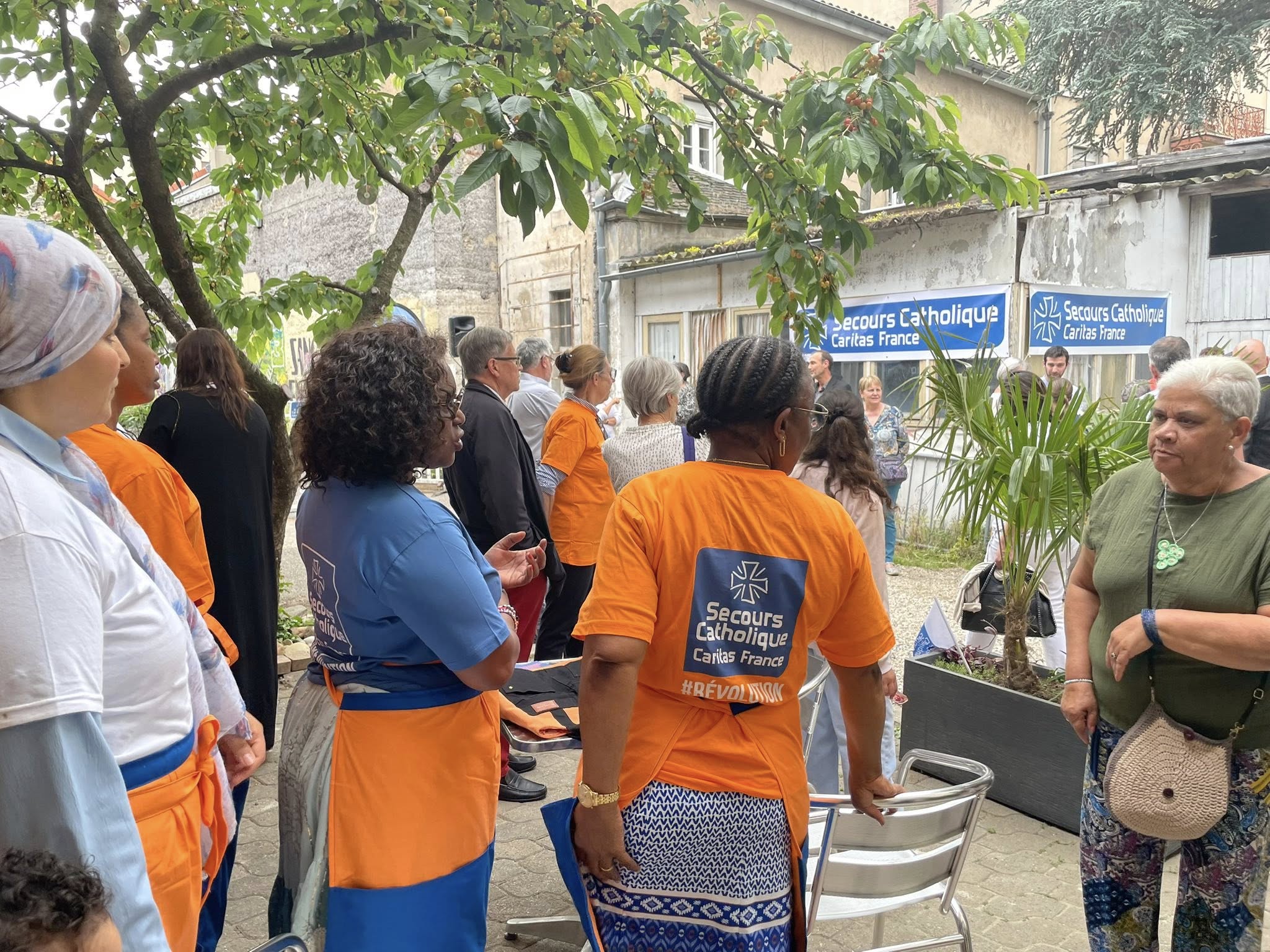 Inauguration Secours Catholique @Ville de Vienne 05