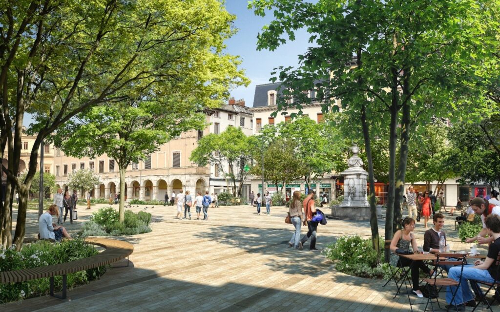 esquisse place françois mitterrand